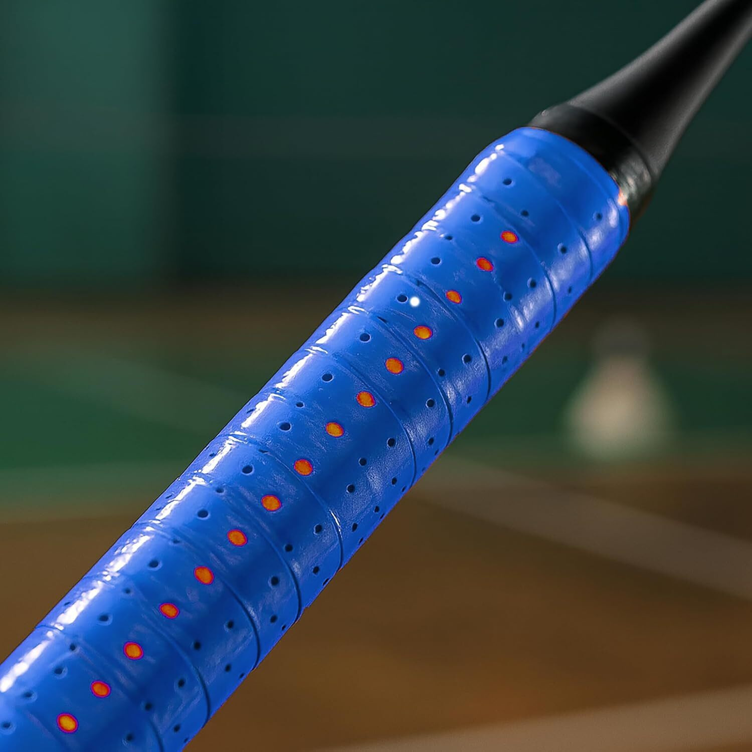 Image of MOVEX Morex Badminton & Tennis Racket Grip Tape | Anti-Slip, Absorbent, Durable Grip Coil