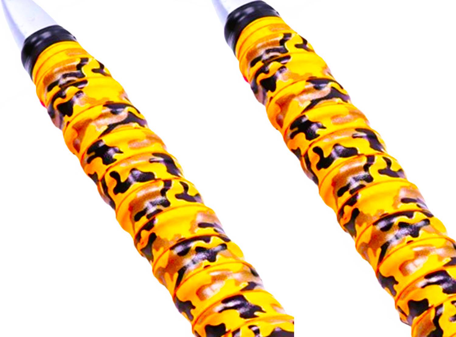 acers Pack of 2 Badminton Racket Grip with Keel Army print Foam