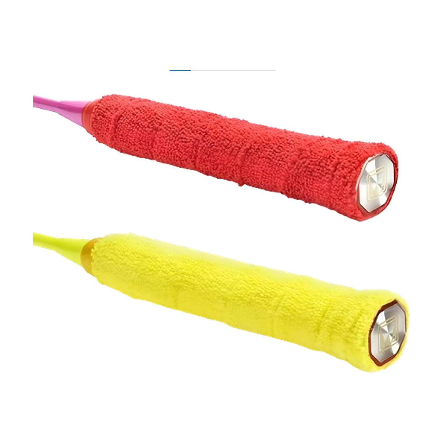 acers Badminton Racket Overgrip (1 Red 1 Yellow) Towel Grip