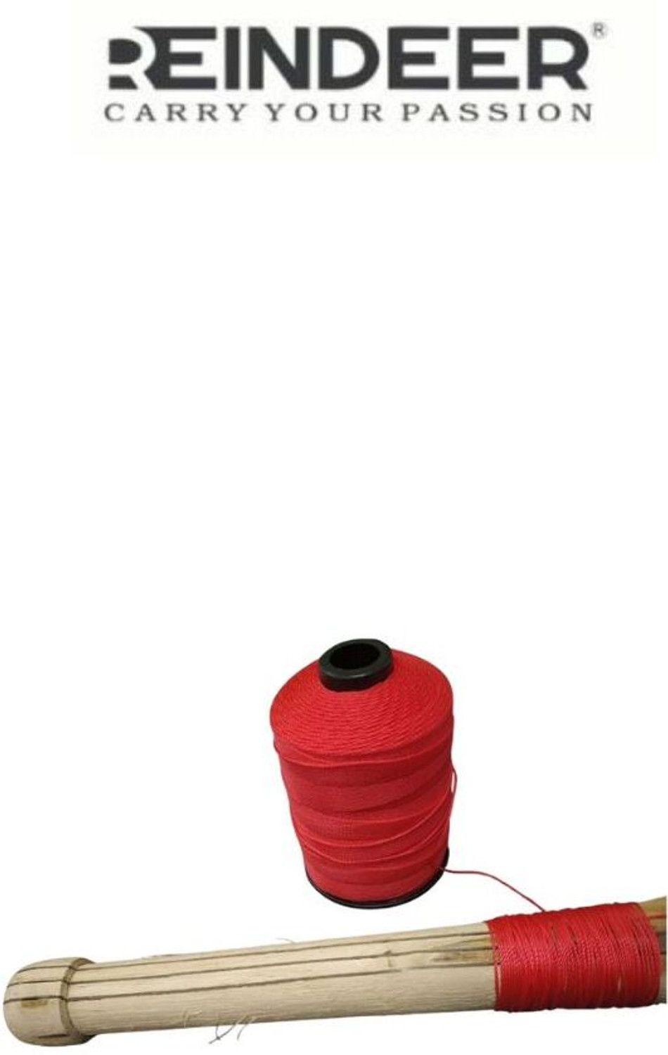 Image of REINDEER Cricket Bat Nylon Red Thread