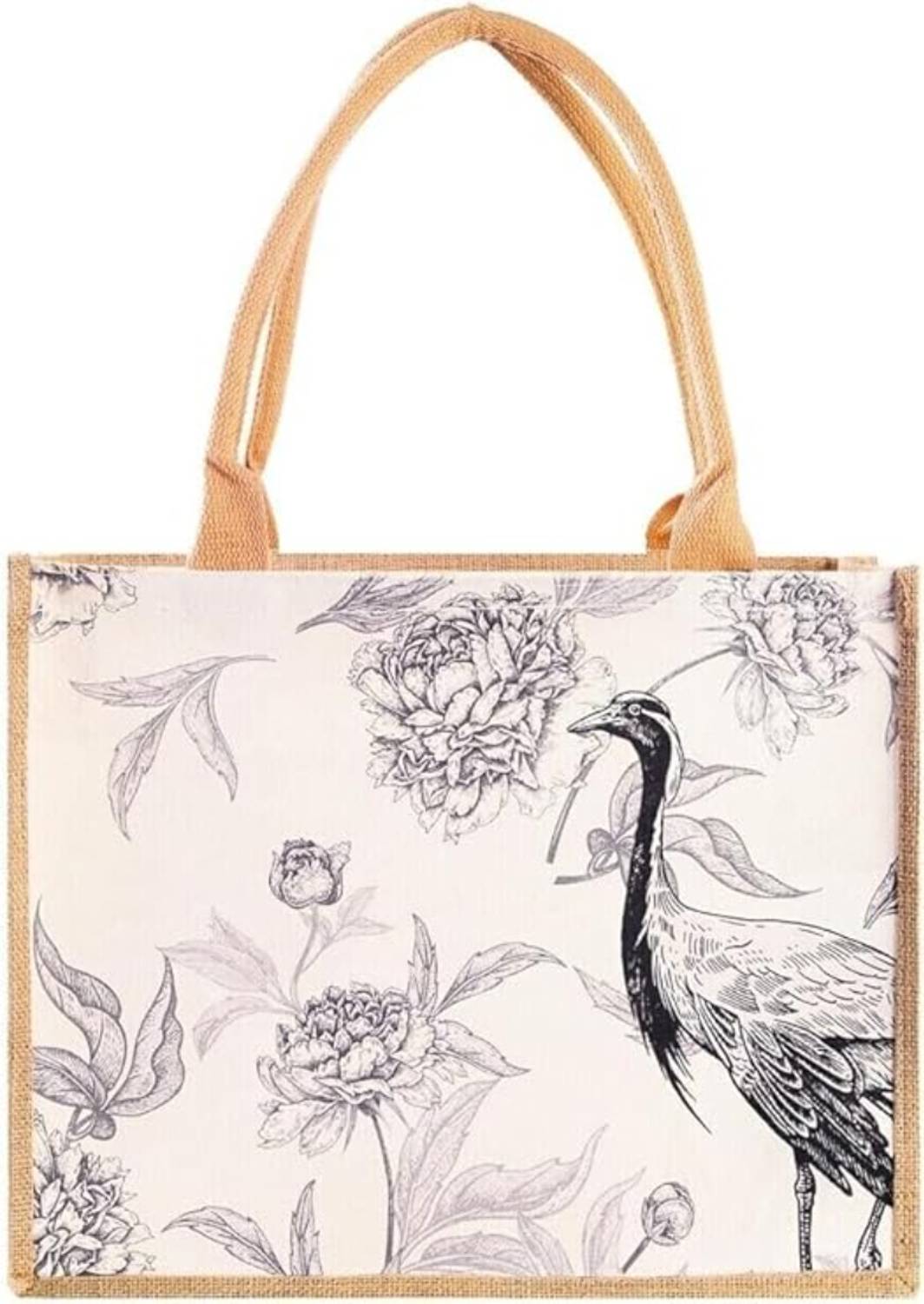 BlackBoxes Eco-Friendly Jute Tote Bag – Reusable, Stylish & Durable Shopping Bag Grocery Bag