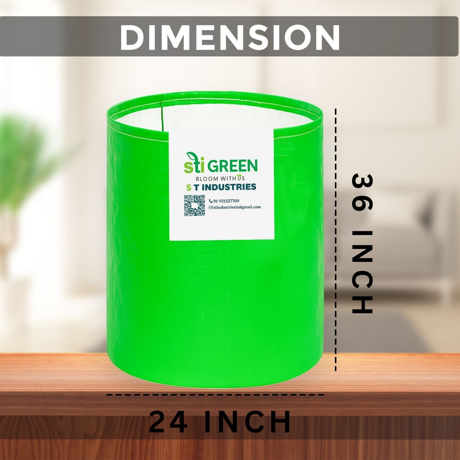 Image of STIGREEN Premium HDPE 24x36 Grow Bag 260 GSM For Home Gardening Grow Bag
