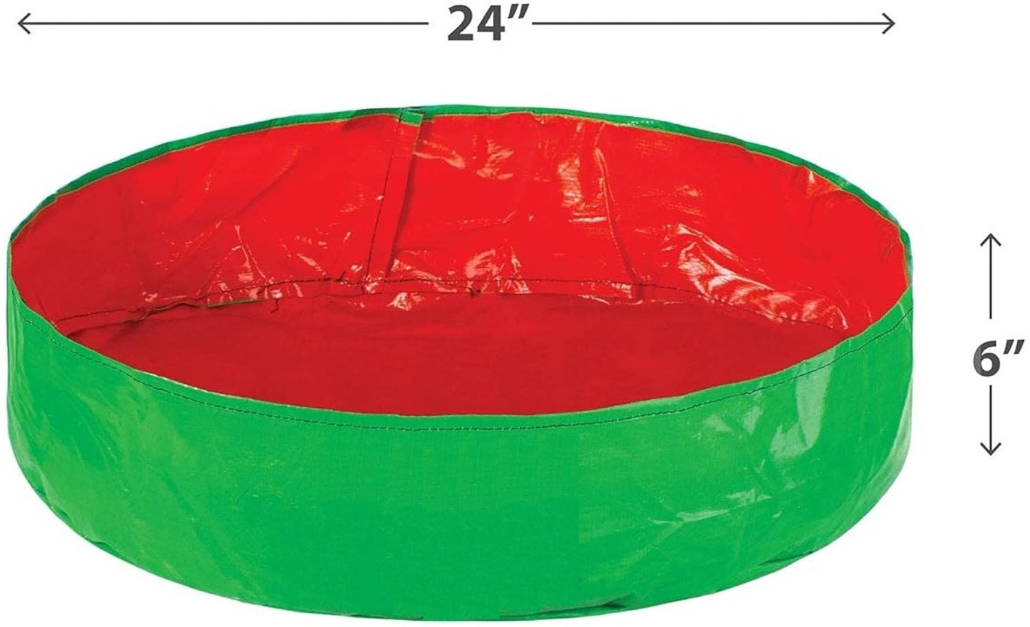 Image of Mavani 24 inch x 6 inch Green Growbags, Spinach Grow Bags, Pack of 1 Bags for Home Gardening Grow Bag