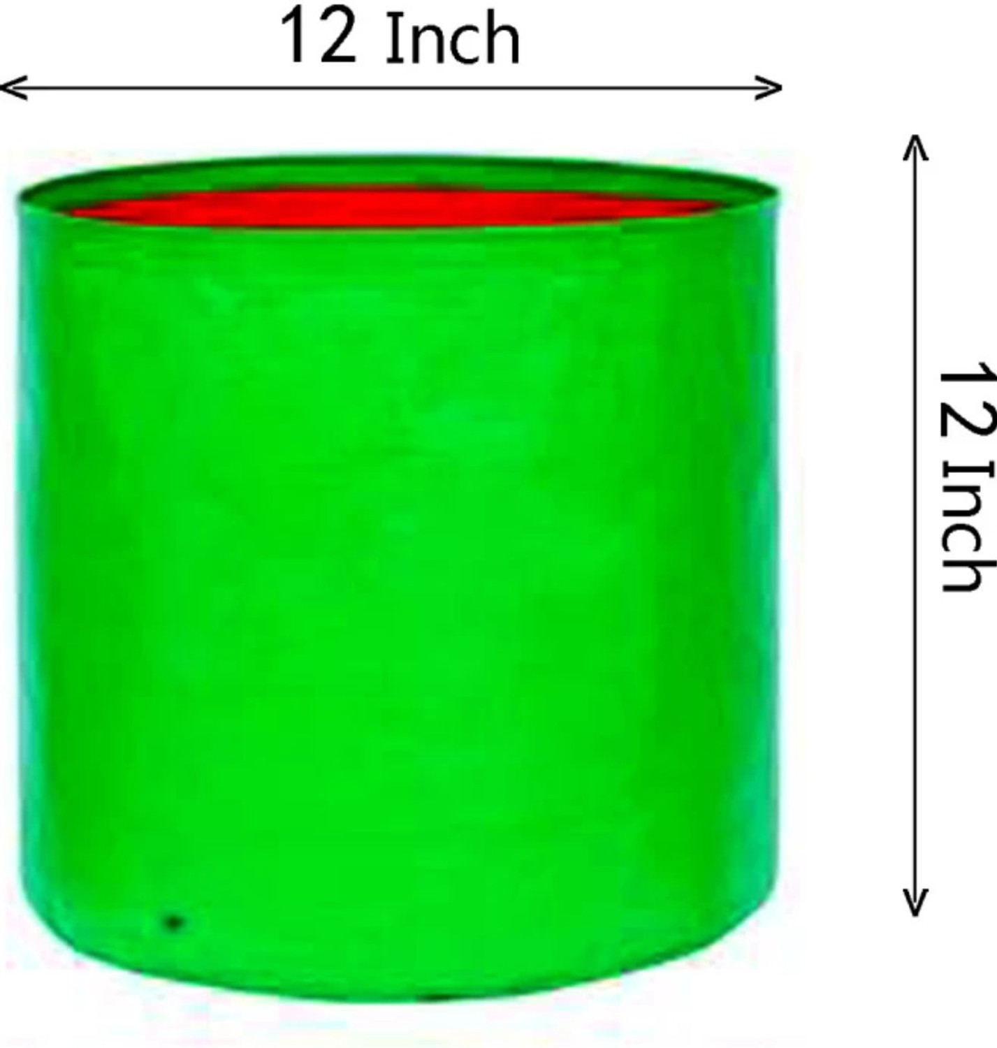 Image of RVSGARDENMEN Flower Plants Pots Terrace Gardening Grow Bag (12 inch X 12 inch) - (Pack of 10) Grow Bag