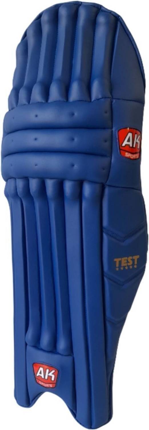 Aksports AK Batting Legguard/Pad TEST Men's 27 Inch (Right Hand Batsman) Cricket Guard Combo