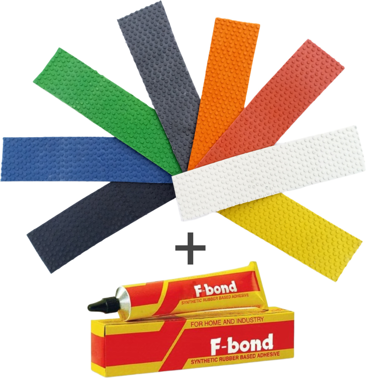 Image of RaiGen 6 Multicolor Cricket Bat Toe Guards with Adhesive Durable Protection for Bat Toe Cricket Guard Combo