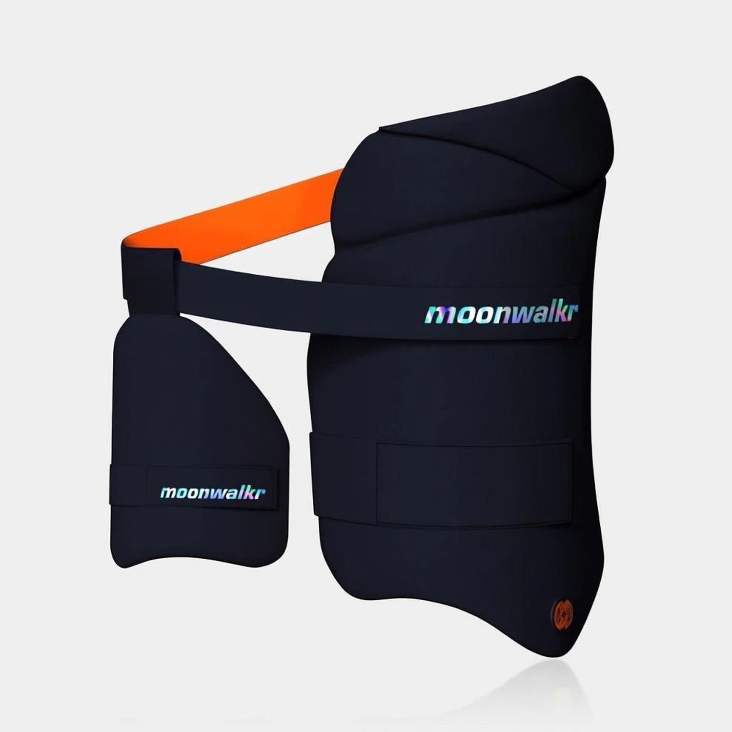Image of exton Orenge right hand Cricket Thigh Guard