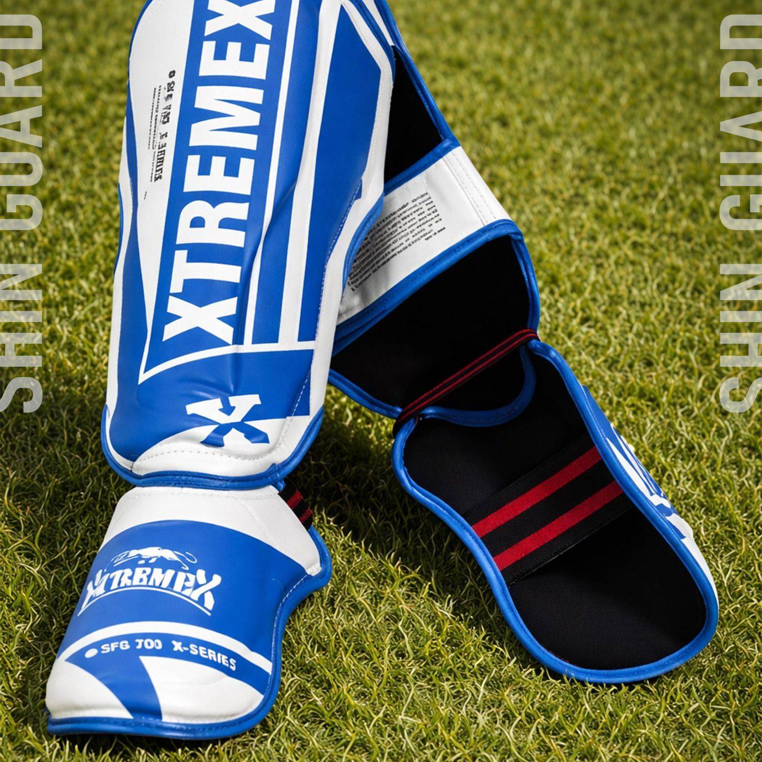 XtremeX X Series Shin Instep Guard for MMA, Muaythai, Kickboxing