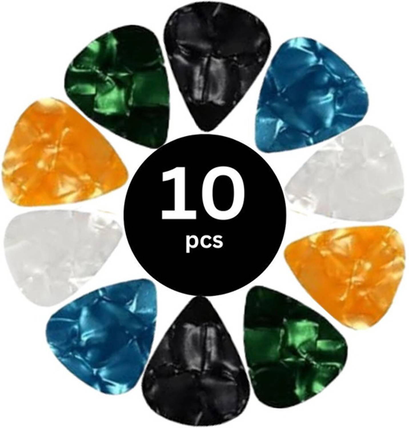 Pleasure Colorful Celluloid Guitar Picks - Image 1