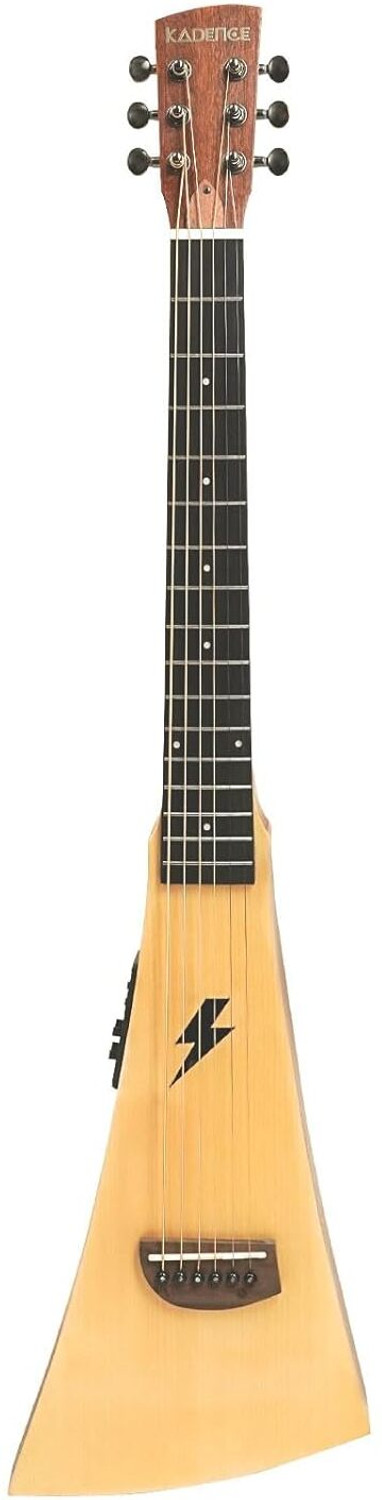 Image of KADENCE WNE01 Travel Guitar Mahogany Mahogany Right Hand Orientation