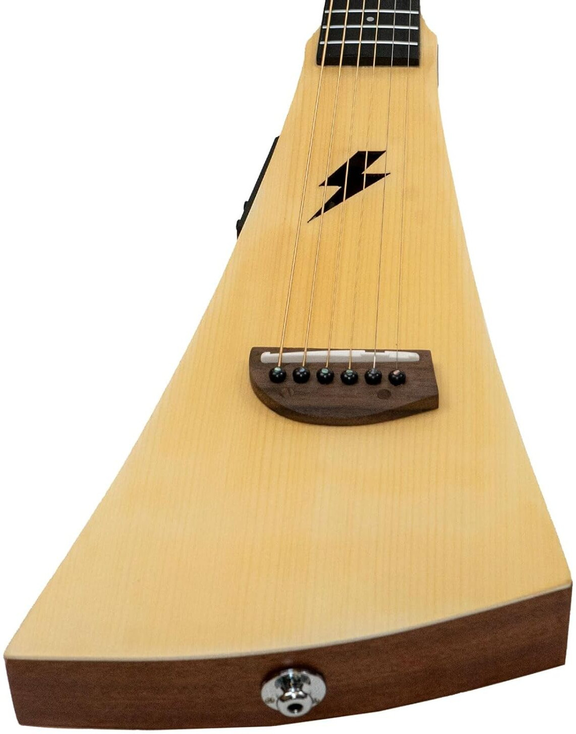 Image of KADENCE WNE01 Travel Guitar Mahogany Mahogany Right Hand Orientation