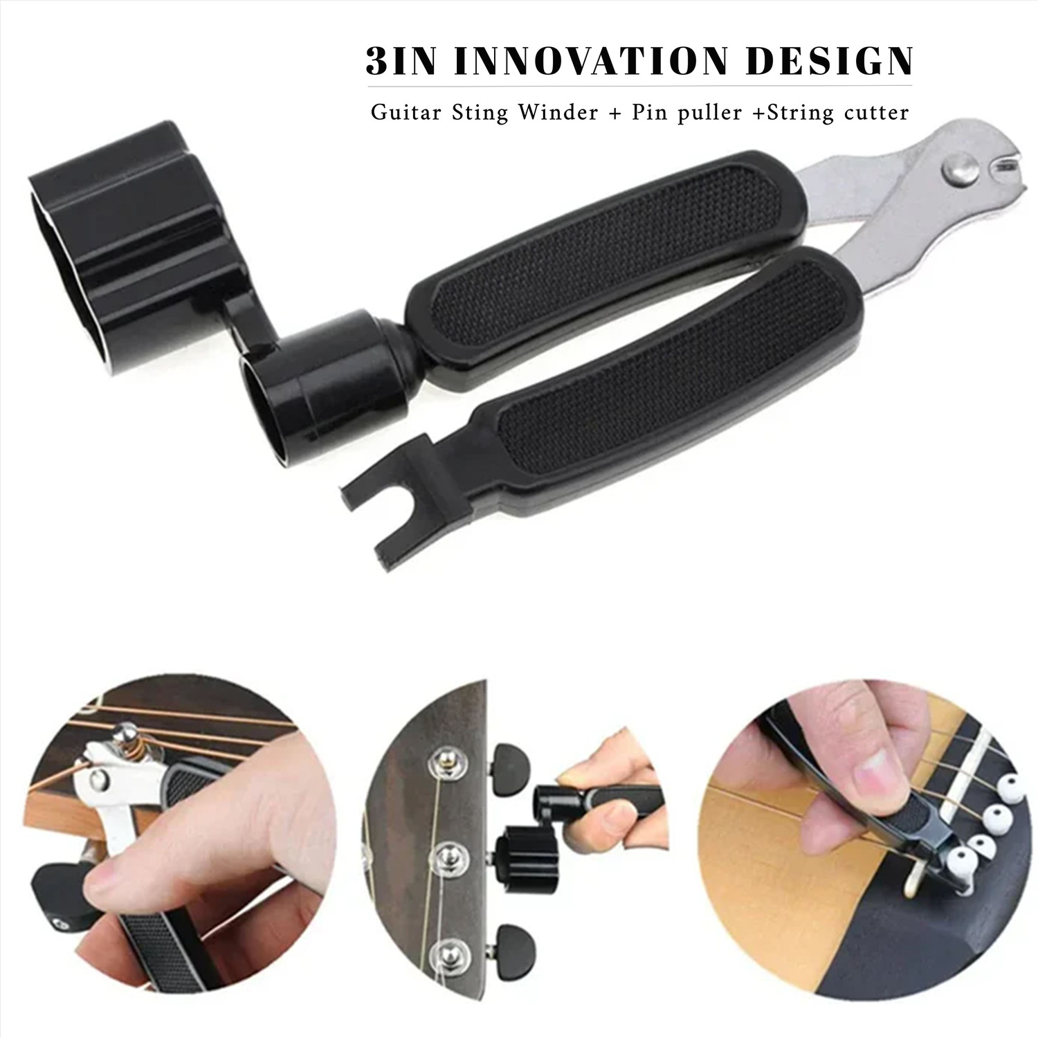 Image of TECHNO Manual Guitar String Winder