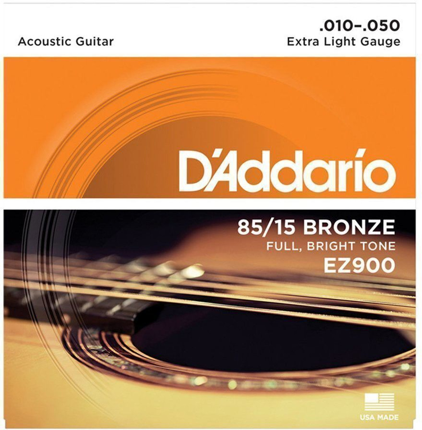Image of Daddrio Acoustic EZ900 Bronze Guitar String
