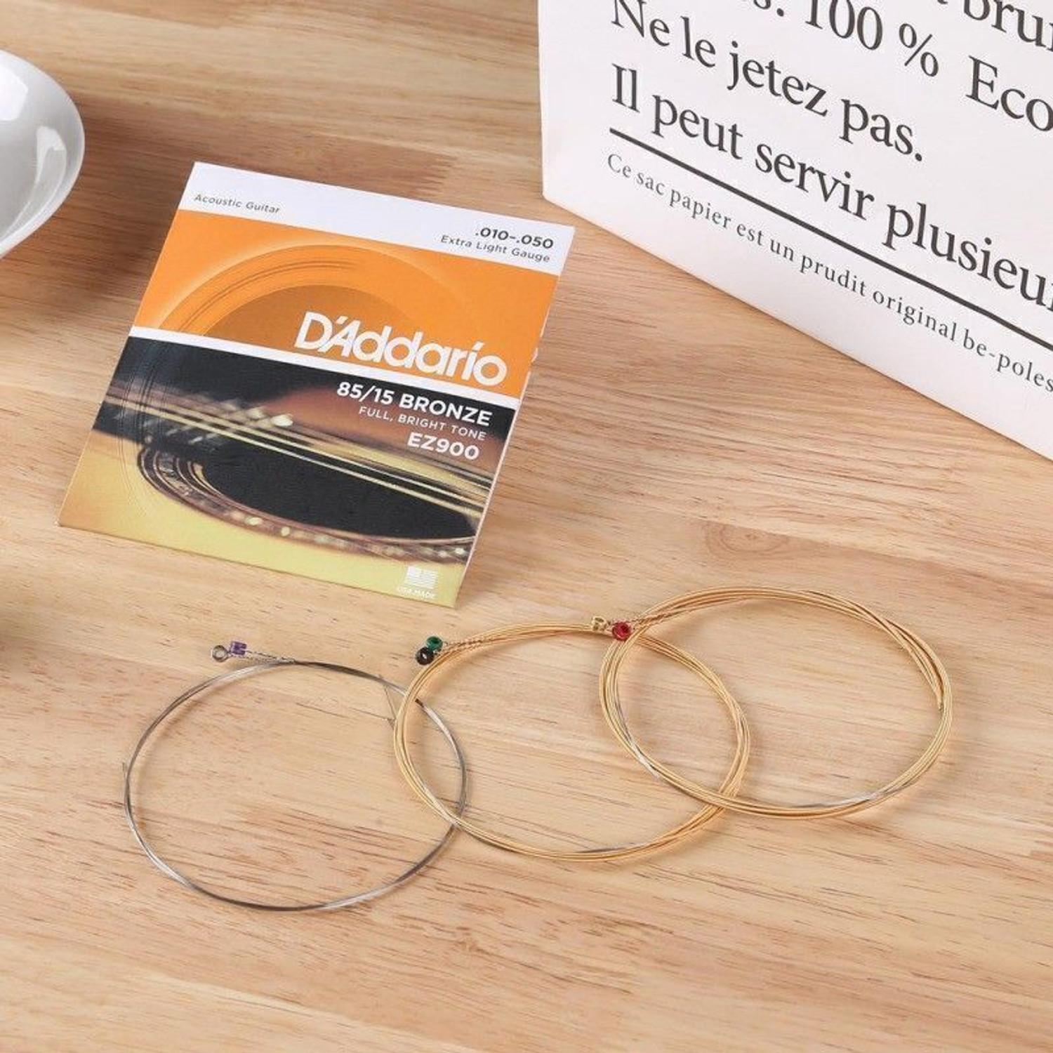 Image of Daddrio Acoustic EZ900 Bronze Guitar String