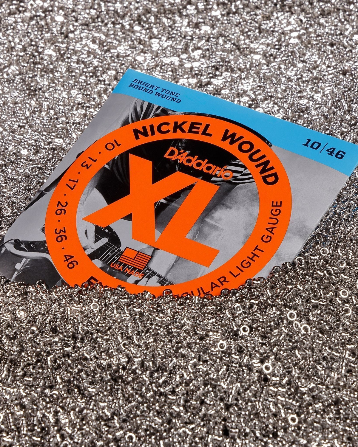 Image of D'ADDARIO Electric Elec. Guitar Strings Set .010-.046 EXL110 Guitar String
