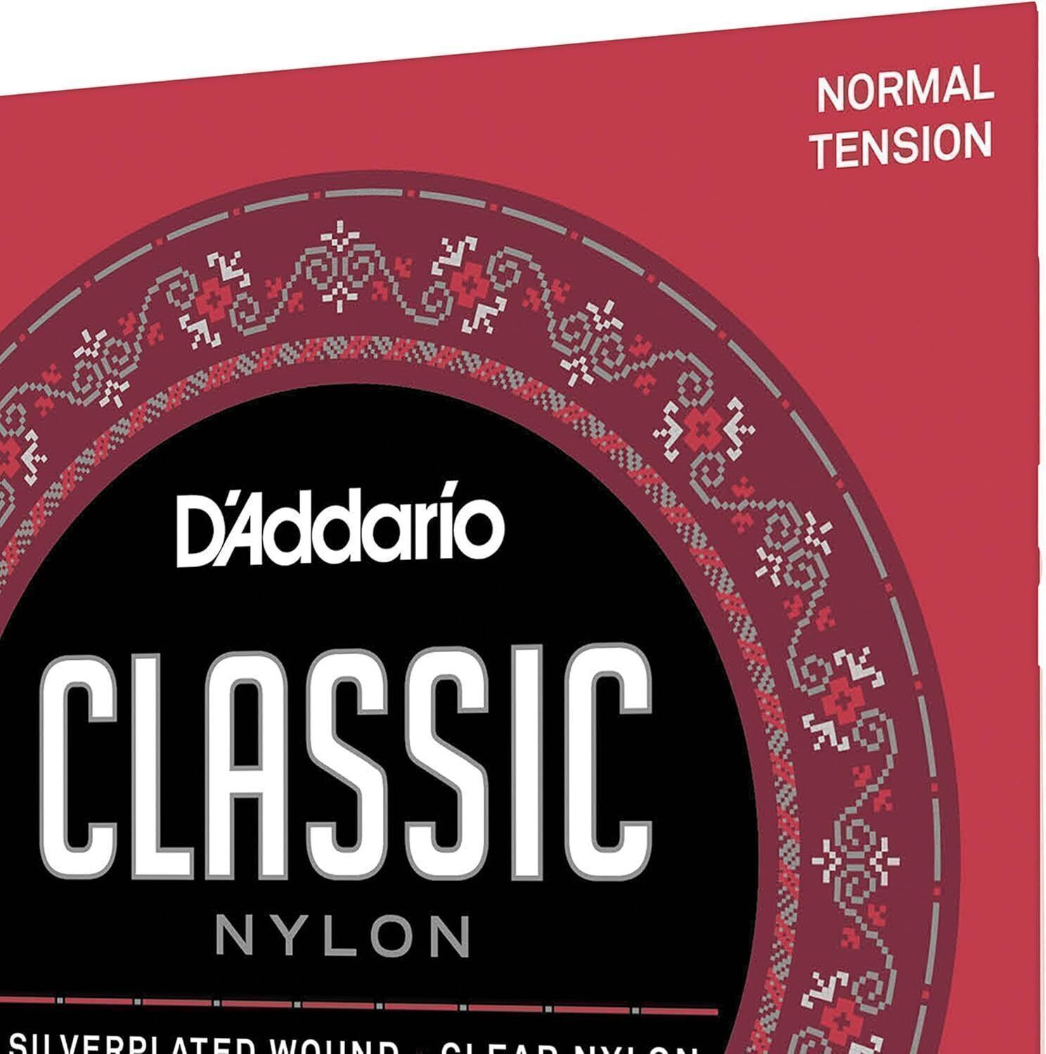 Image of D'ADDARIO Classic EJ27N Nylon Classical Normal Tension Guitar Strings Guitar String