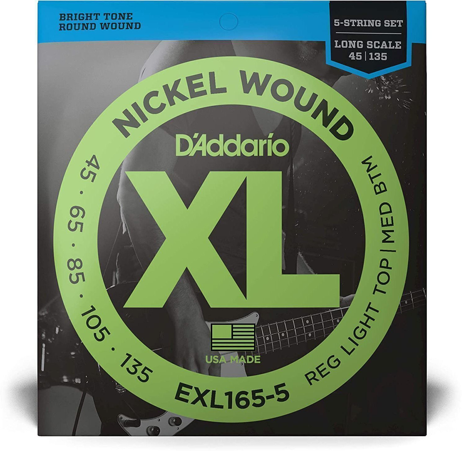 Image of D'ADDARIO Bass EXL165-5 Guitar String