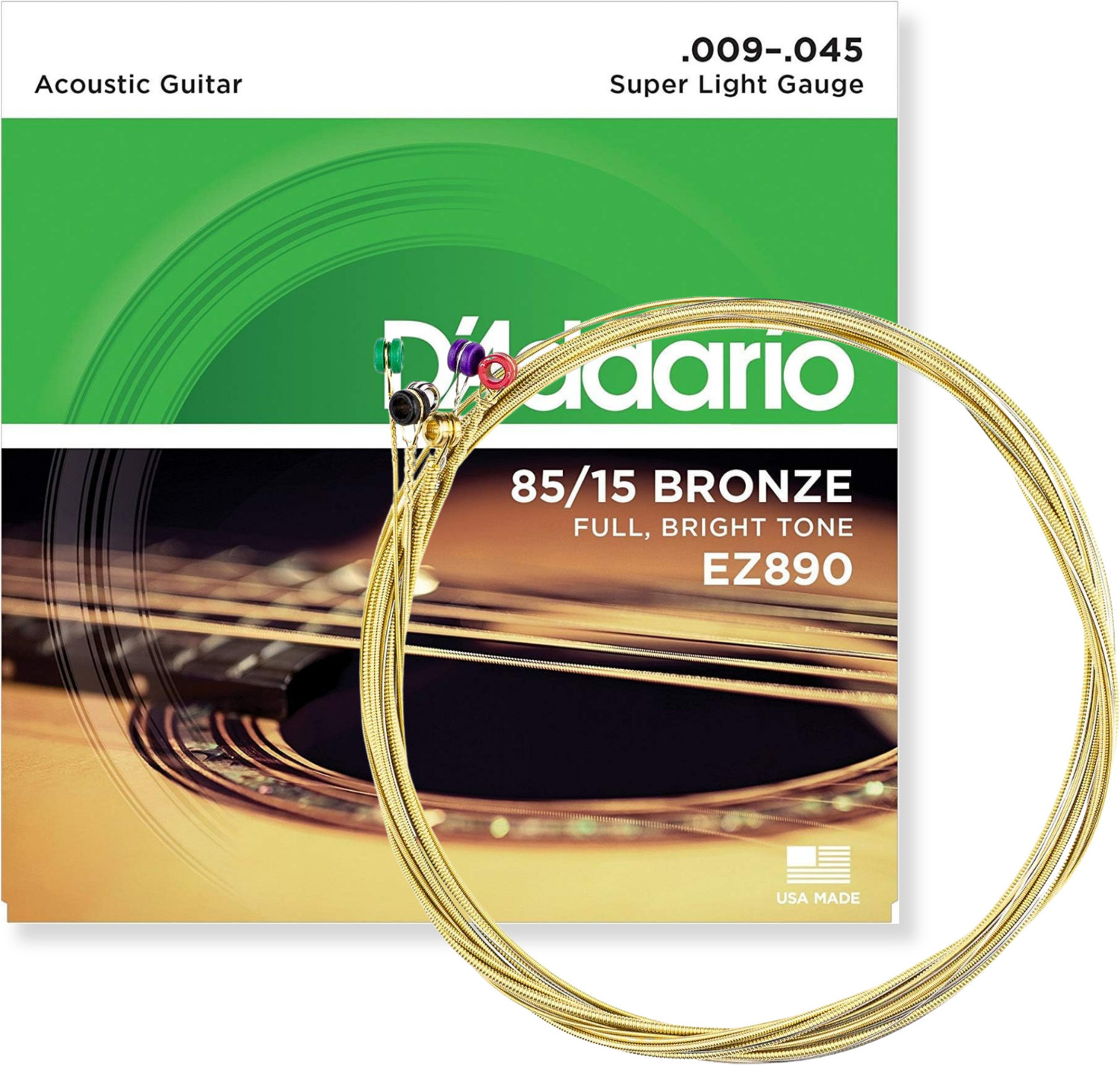 Image of D'ADDARIO Acoustic EZ 890 Guitar String