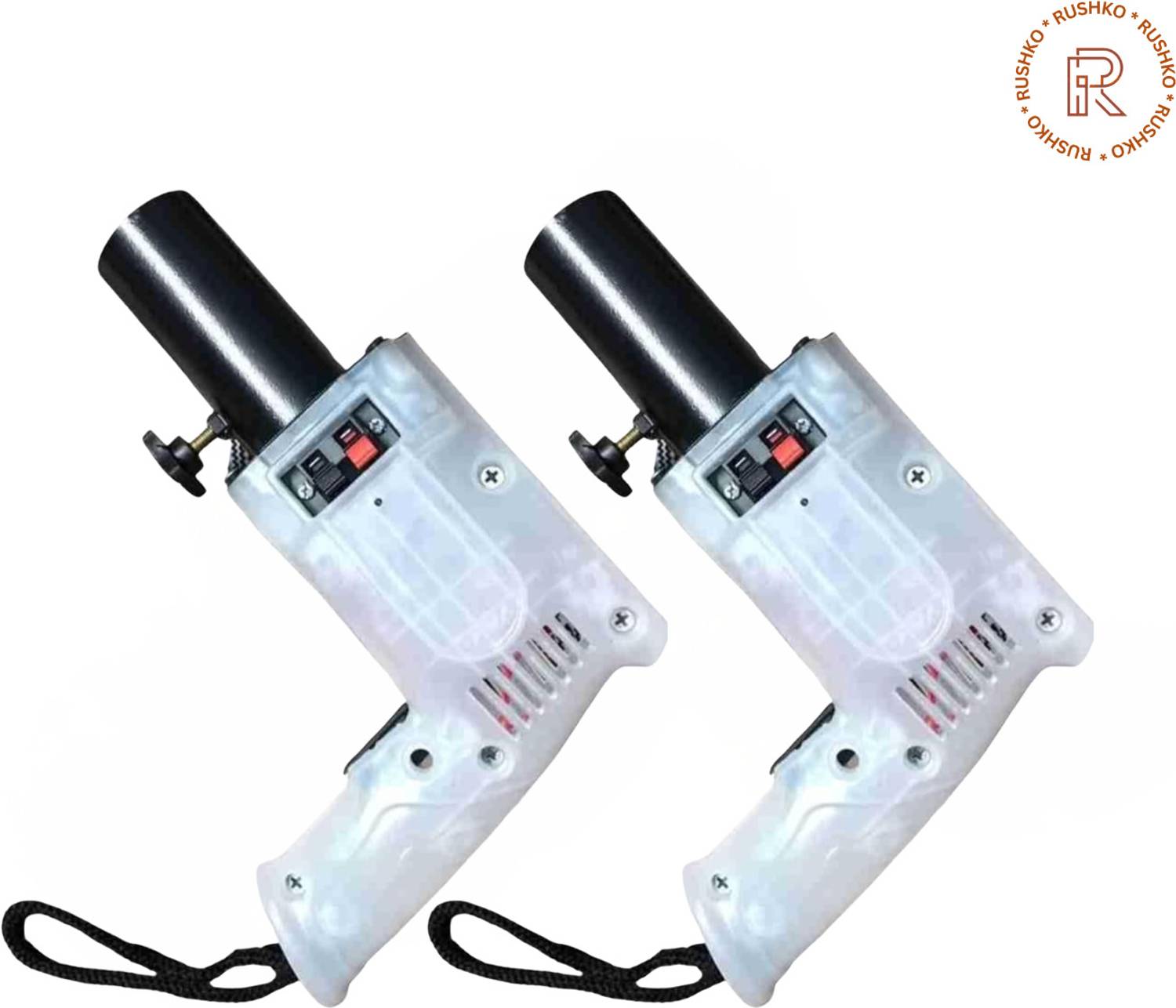 RUSHKO Hand Held Sparkular Pyro Gun for Celebrations in Parties & Events, Pack of 2 Gun