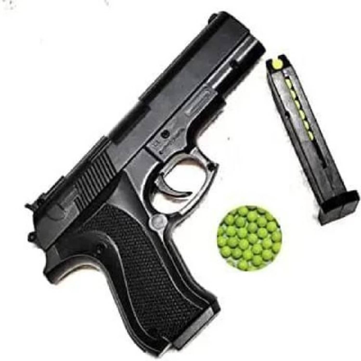 Jyoti plastic MAUSER TOY GUN 8 ROUND ONE TIME LOADED. WITH 60PC BB BULLETS Gun