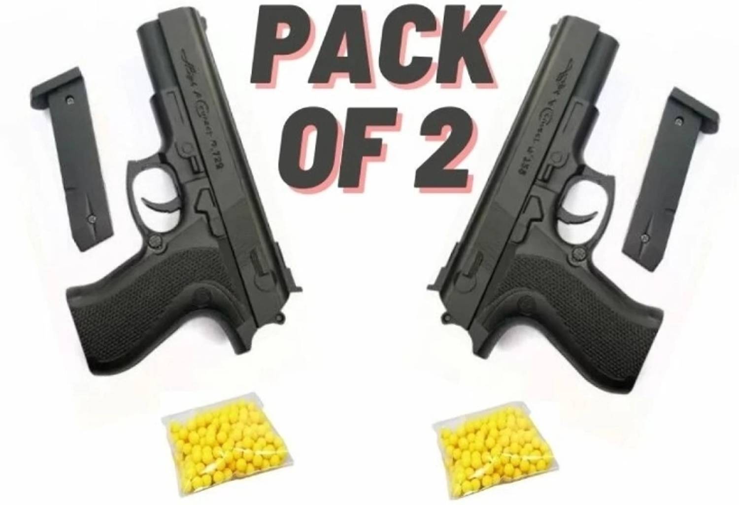 JOTA MAUSER TOY GUN 478 PACK OF 2 WITH 120 BULETS Gun