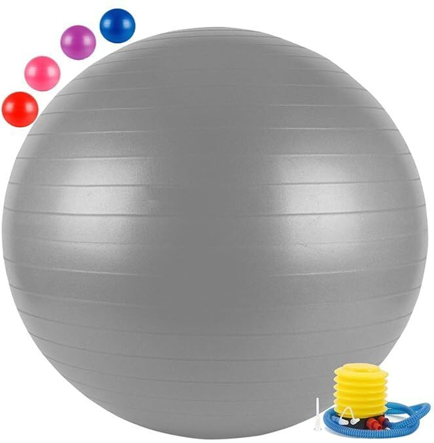 Image of AQUARIUSSTORE Gym Ball Anti-Slip, Anti-Burst Workout Ball Balance Exercise Ball Gym Ball