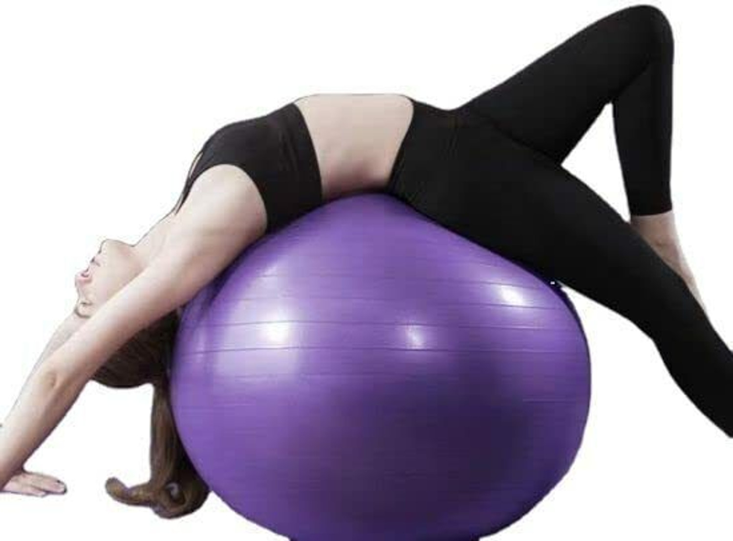 Image of FILIXTRUE Gym Ball Durable Balance Ball Ideal for Aerobic Exercise Men and Women (65 CM) Gym Ball