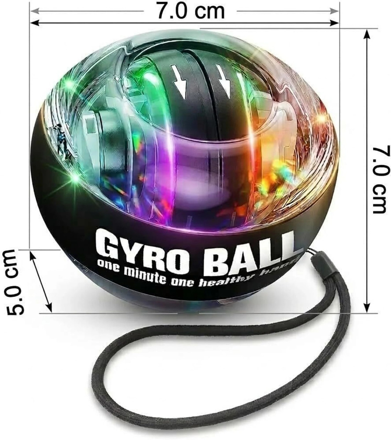 Image of Gatlx Gym Gyro Ball Wrist Exerciser Gym Ball