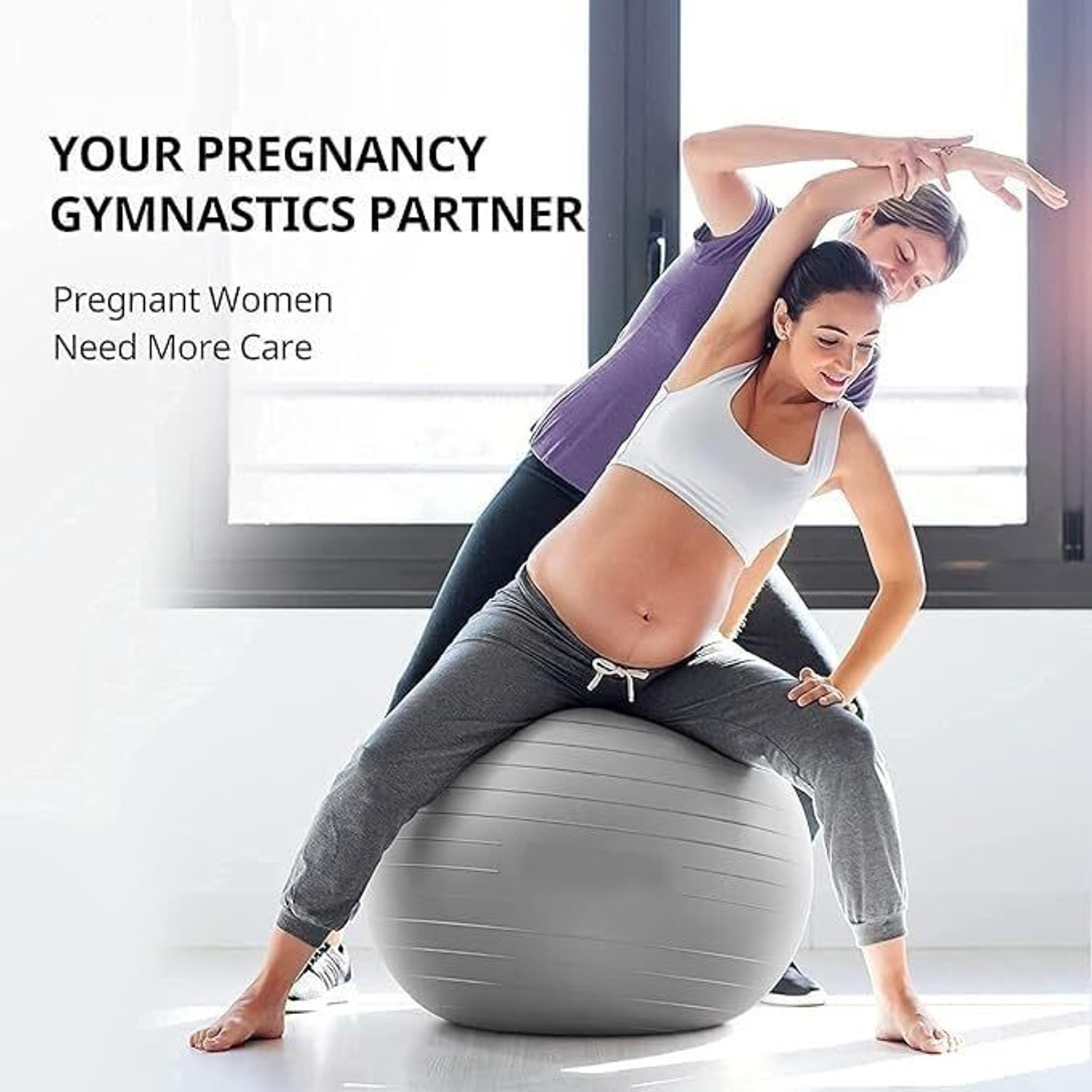 Image of AQUARIUSSTORE Gym Ball Anti-Slip, Anti-Burst Workout Ball Balance Exercise Ball Gym Ball