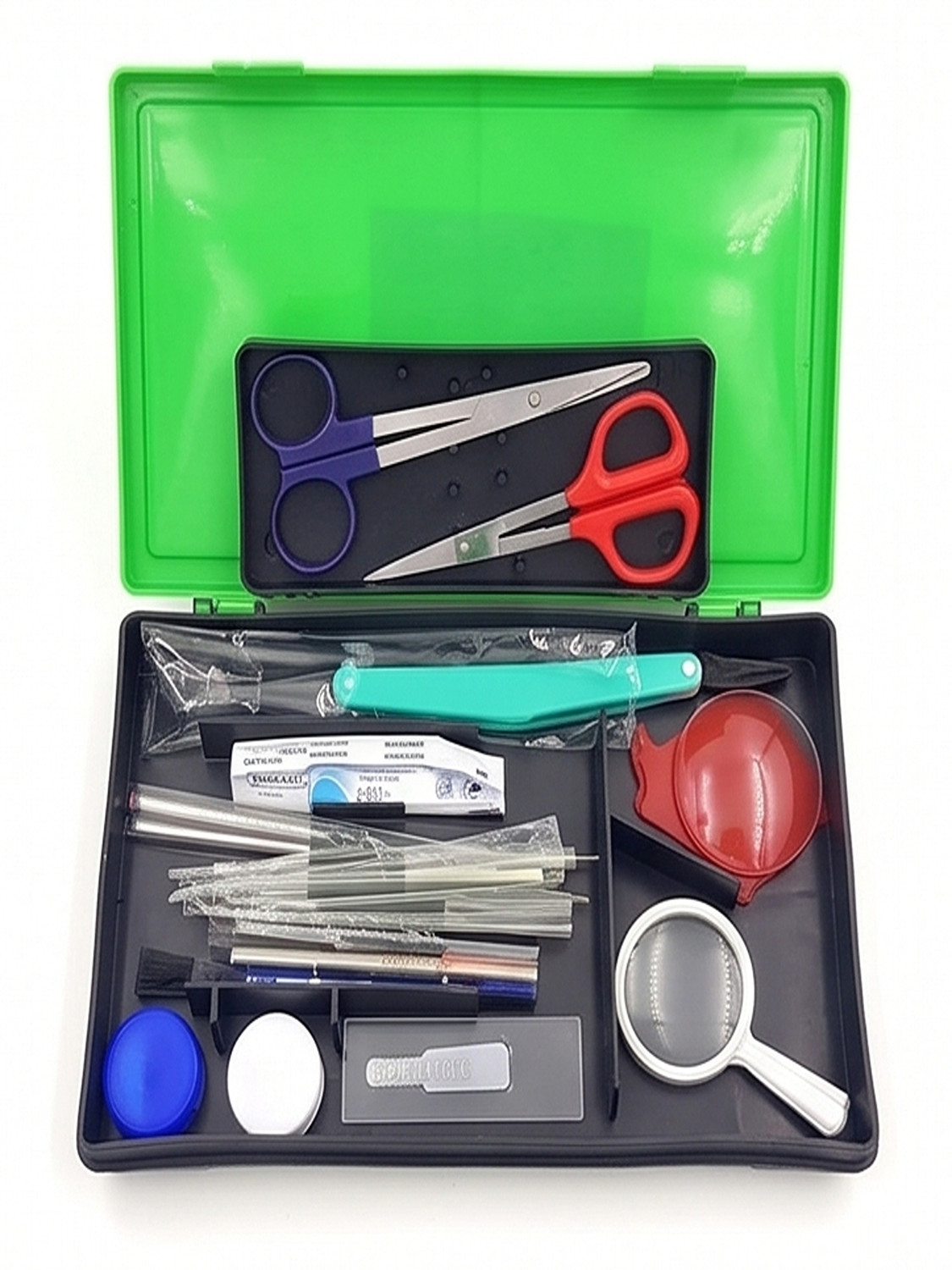 Image of RELIBBA Dissection box Pack of 19 instruments Biology Set Manual Gynecologist Table
