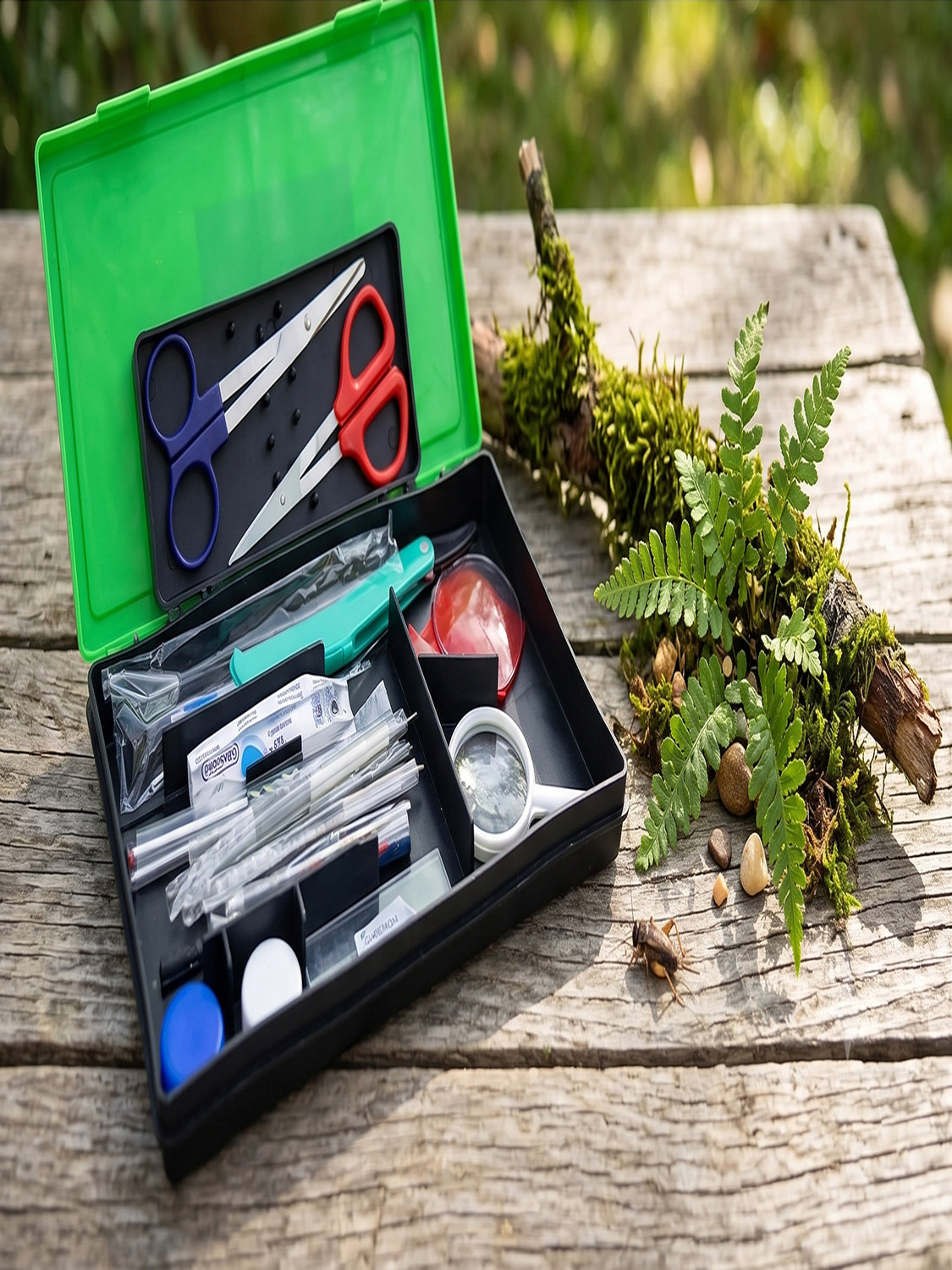 Image of RELIBBA Dissection box Pack of 19 instruments Biology Set Manual Gynecologist Table