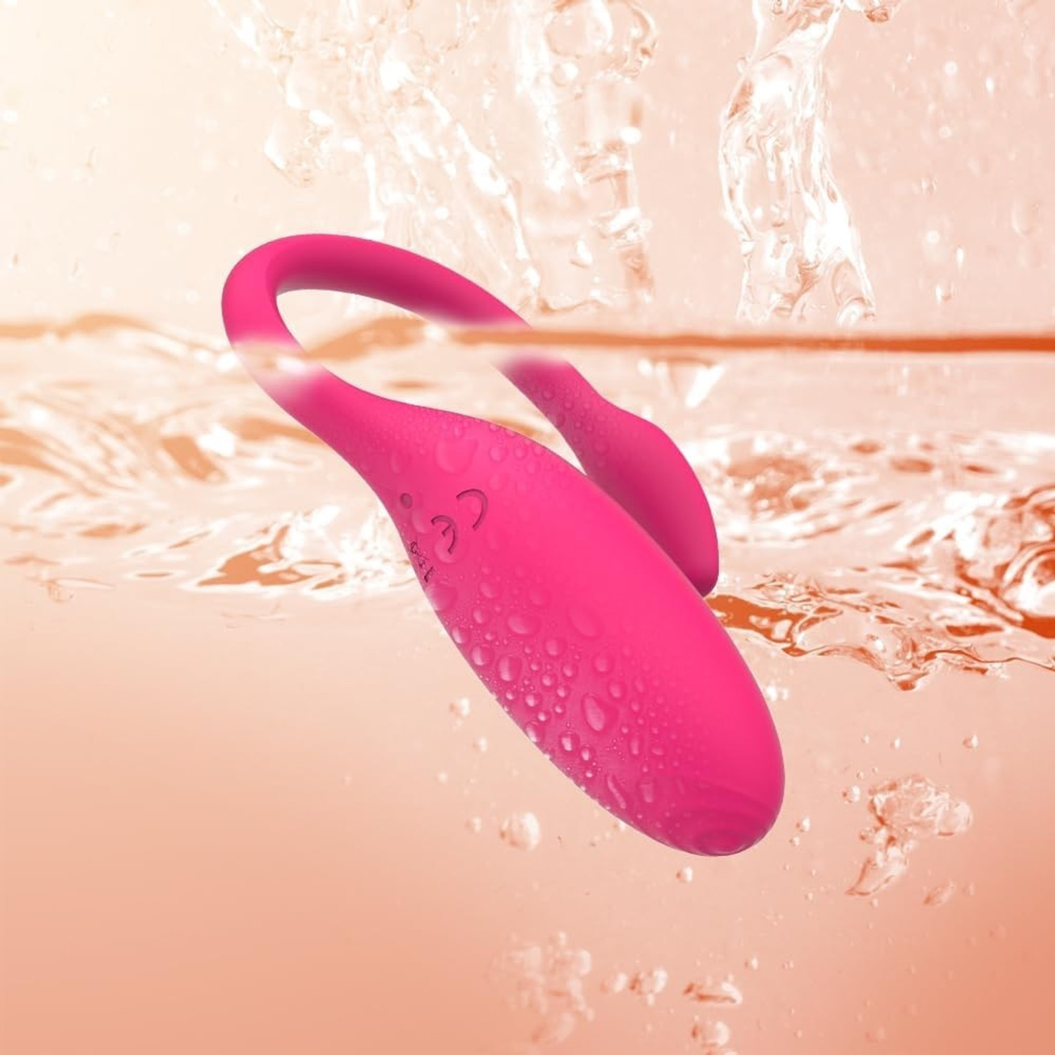 Image of Luzimaisa APP Remote Control Pink Fun Long Distance Couple Vibrator,