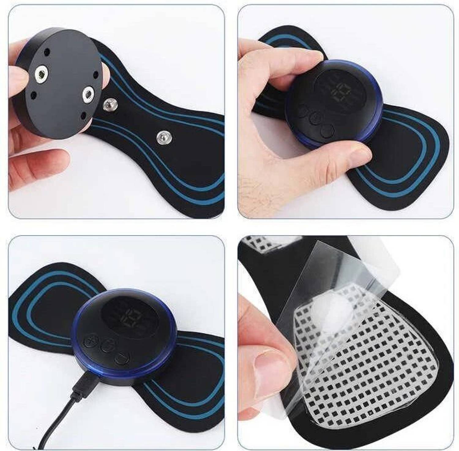 Totthar Mini Butterfly EMS Body Massager - Image 3