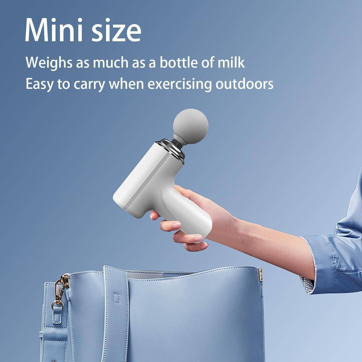 Image of RT GLOBAL Deep Relief Tissue Muscle Massage Gun with High Torque Motor Ergonomic Grip R127