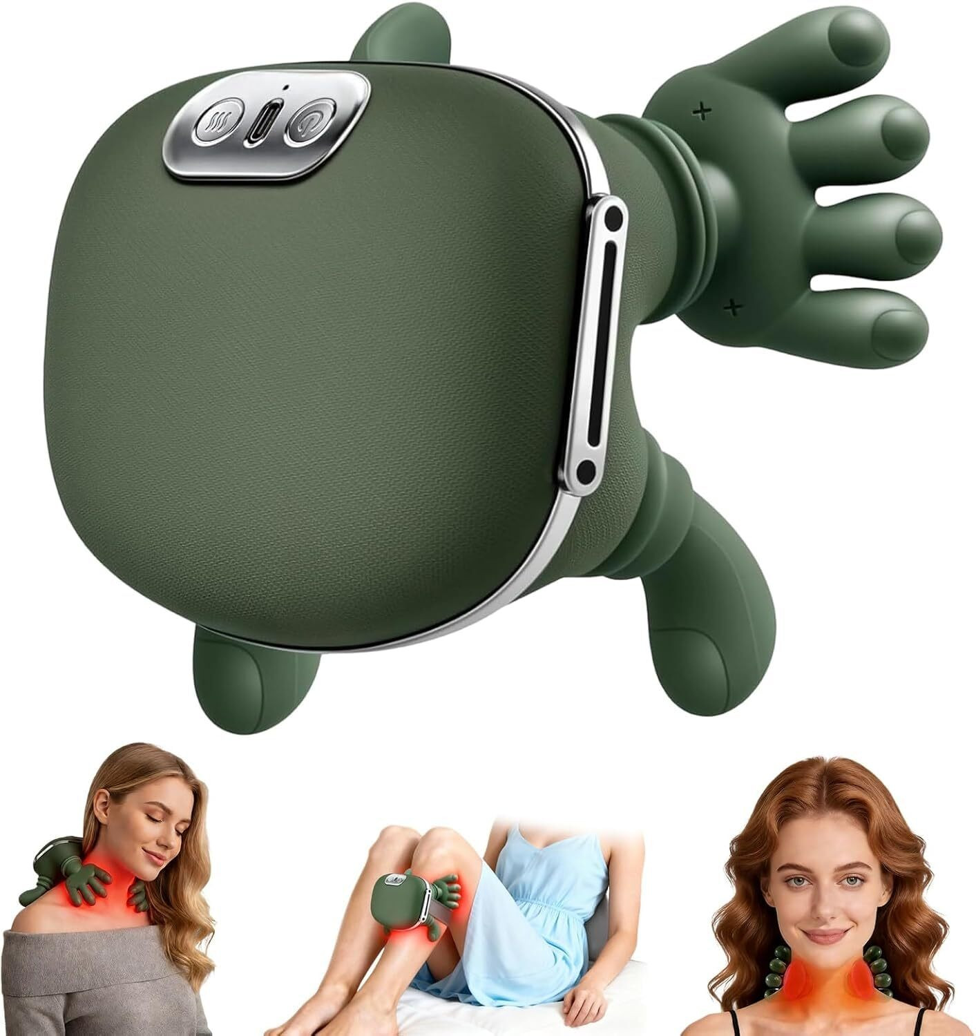 Image of VALORACE Shoulder & Neck Massager with Heat, 4D Bionic Heated Neck Massager