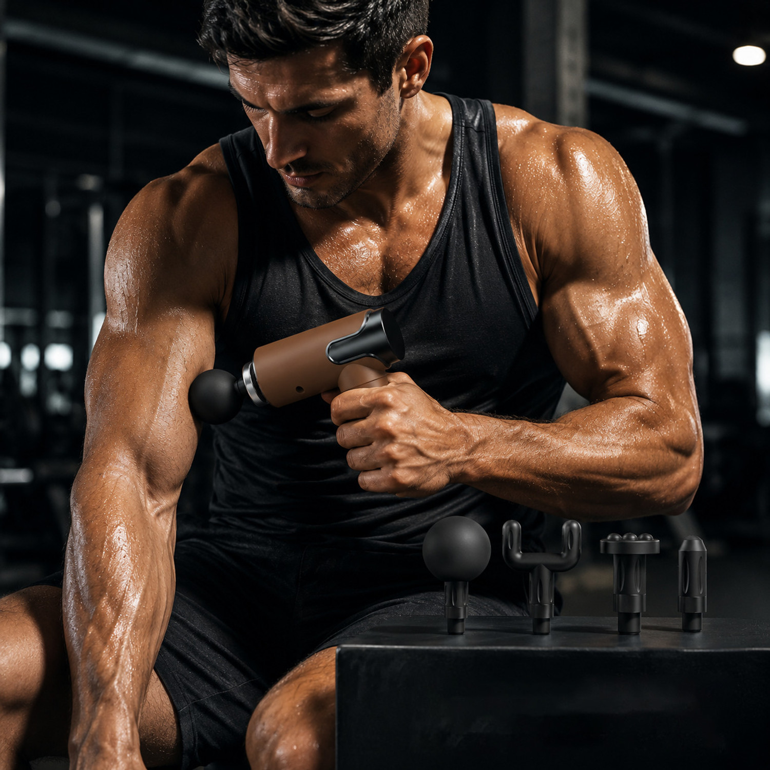 Image of Pentom HyperPulse Gun Massager for Full Body Pain Relief, Rechargeable Cordless Deep