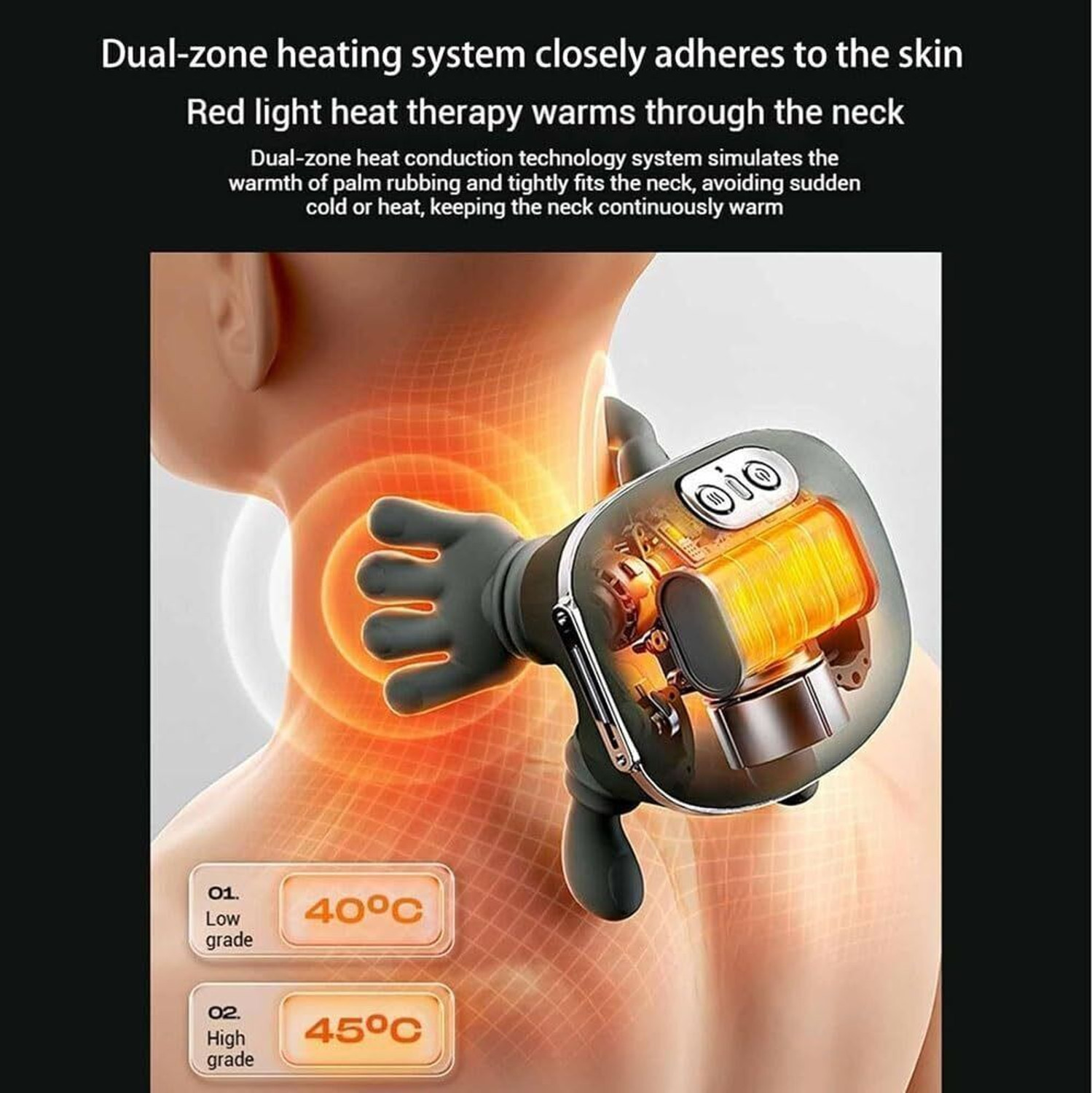 Image of Wengonvila Electric Neck Shoulder Massager for Muscle Relaxation & Daily Wellness