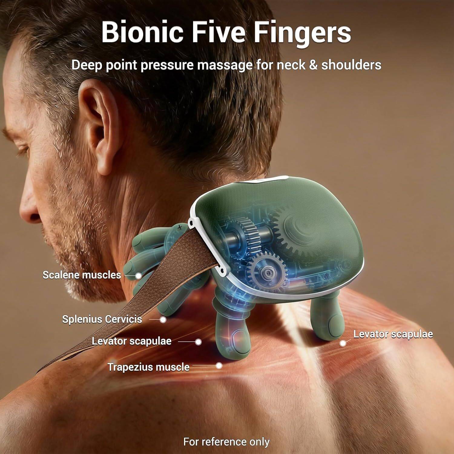 Online AI Electric Back, Neck & Shoulder Massager with Heat - Image 2