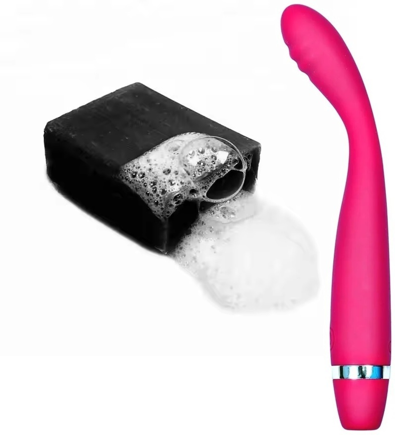 Image of REIMICHI Vibrator Massage for Female Personal Body Massagers Machine with Soap