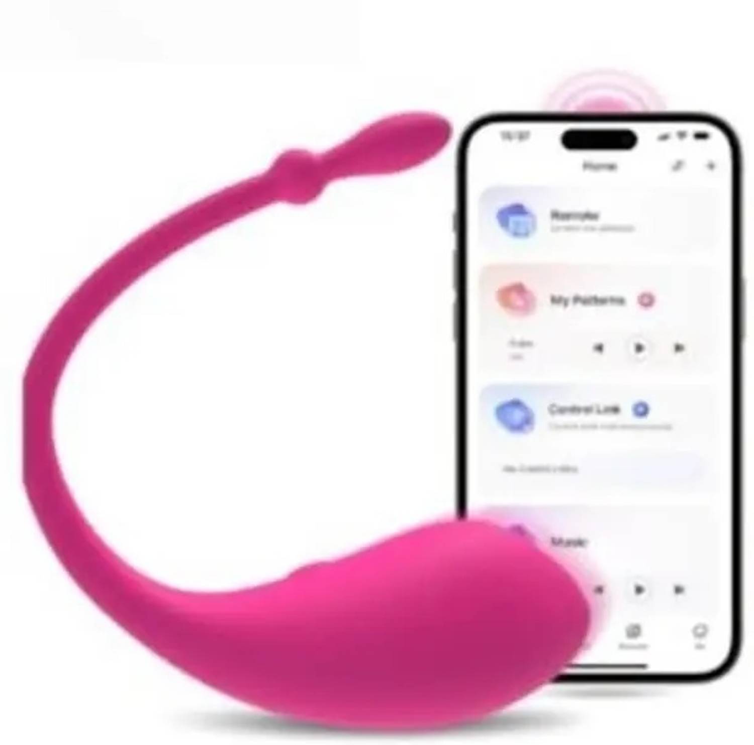 Emijun Personal Mini Massager with App Controller