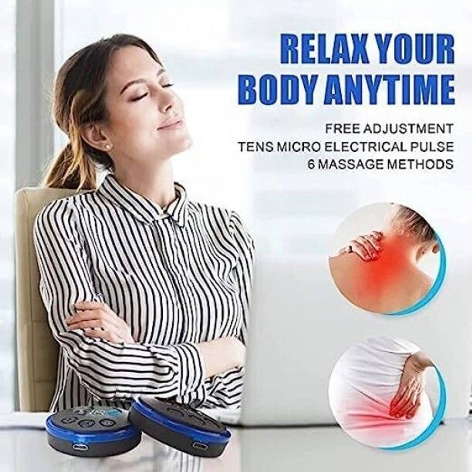 Avomaa Mini Butterfly EMS Body Massager MG36 - Image 4