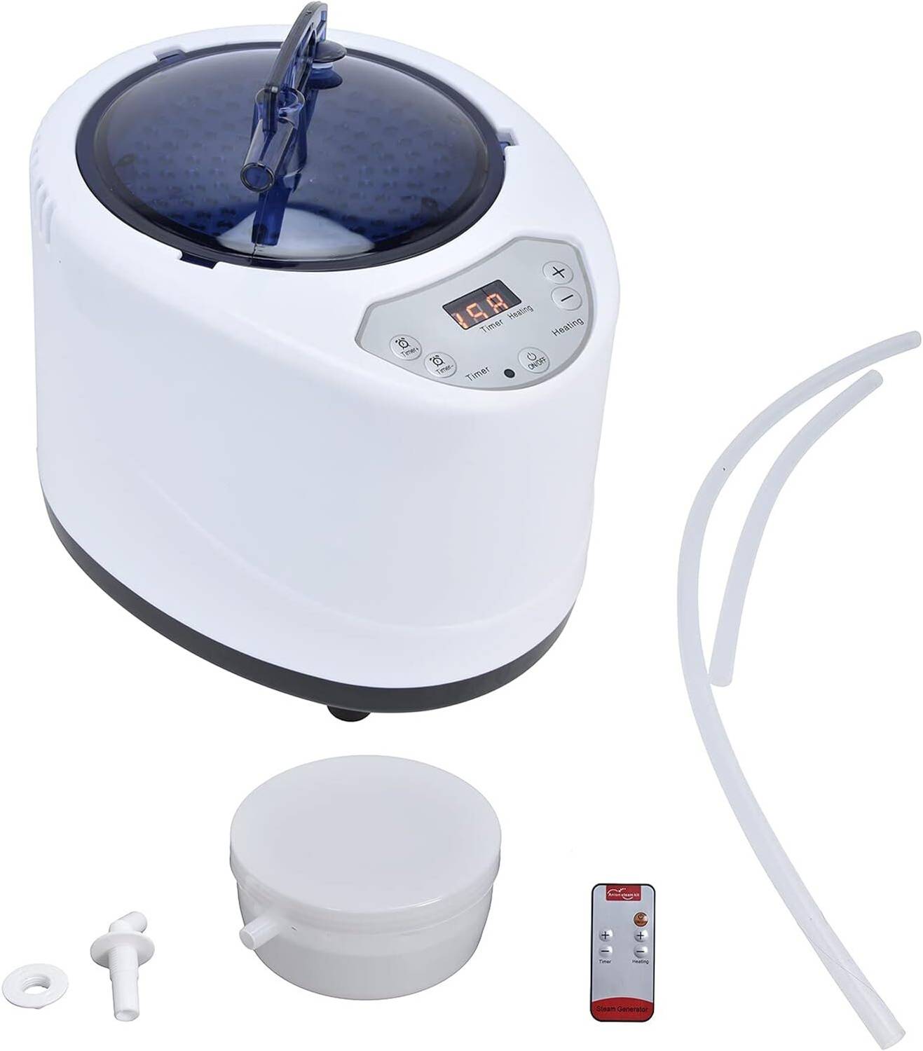 4beauty Therapy Sauna Steamer Pot, 1000W Fumigation Steam