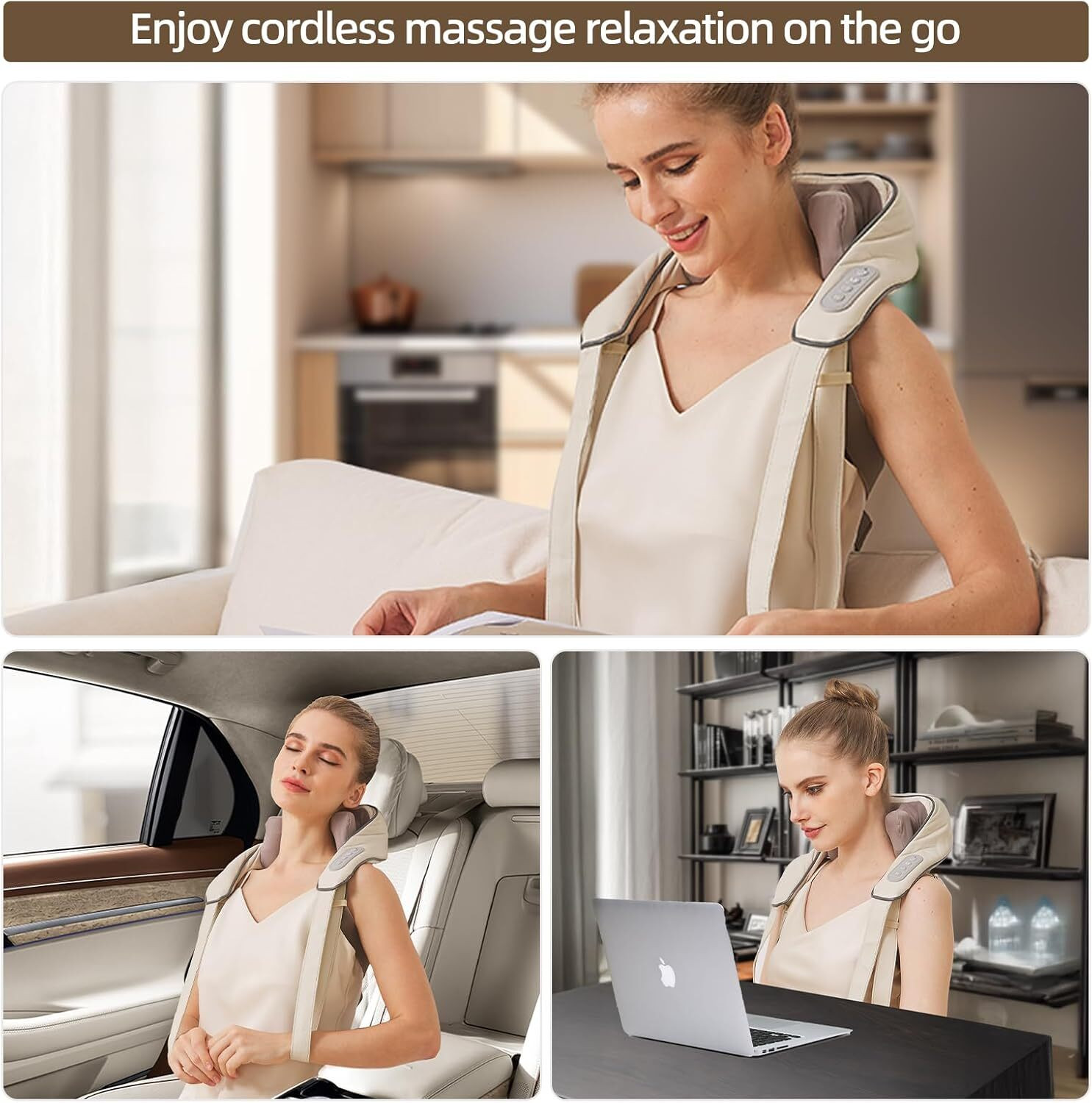 Image of Enem Massage Machine for Body Pain, Neck Massager for Cervical Pain