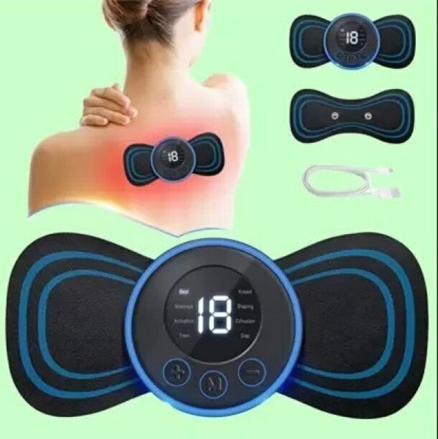 Arvindent Mini Butterfly EMS Body Massager - Image 1