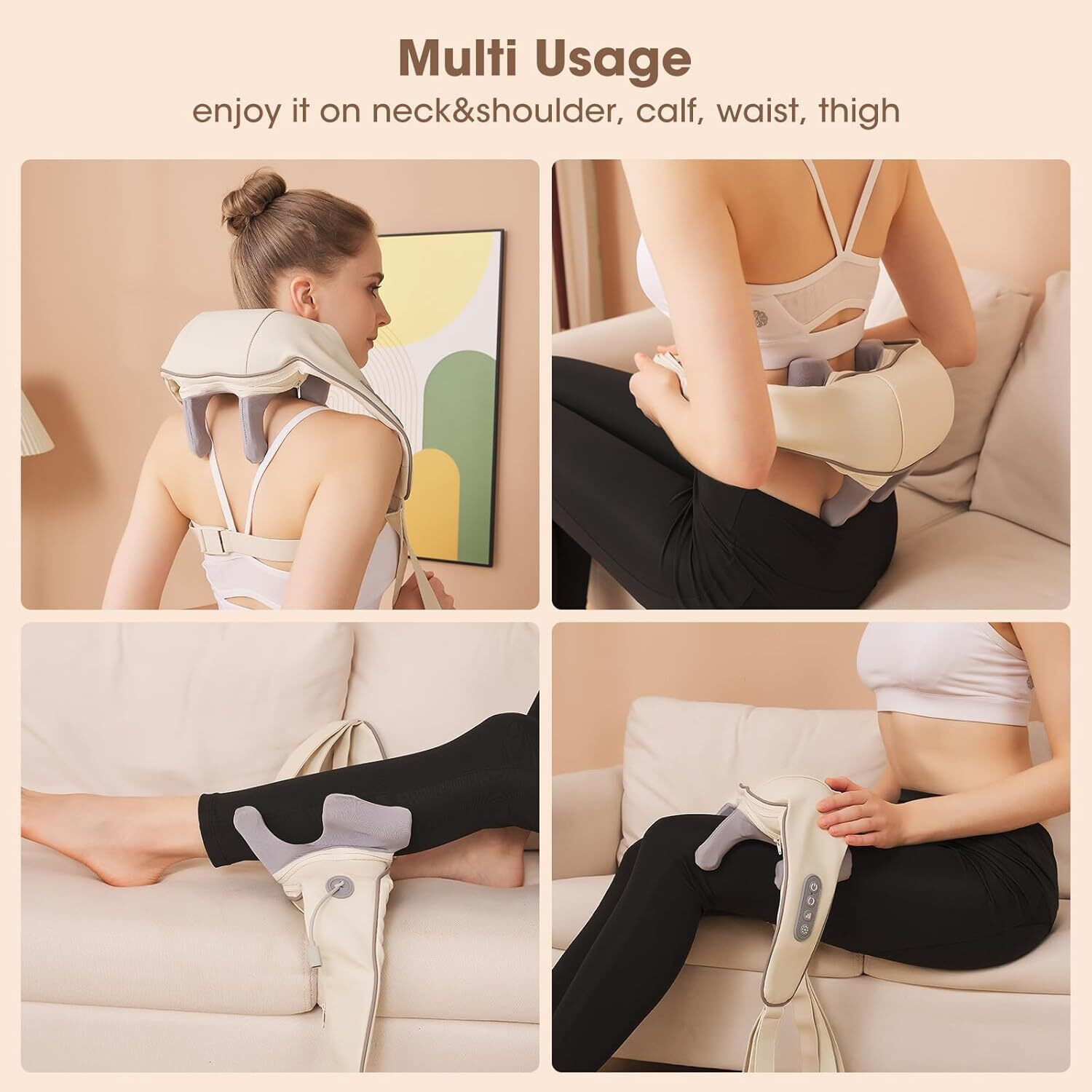 Image of Enem Massage Machine for Body Pain, Neck Massager for Cervical Pain