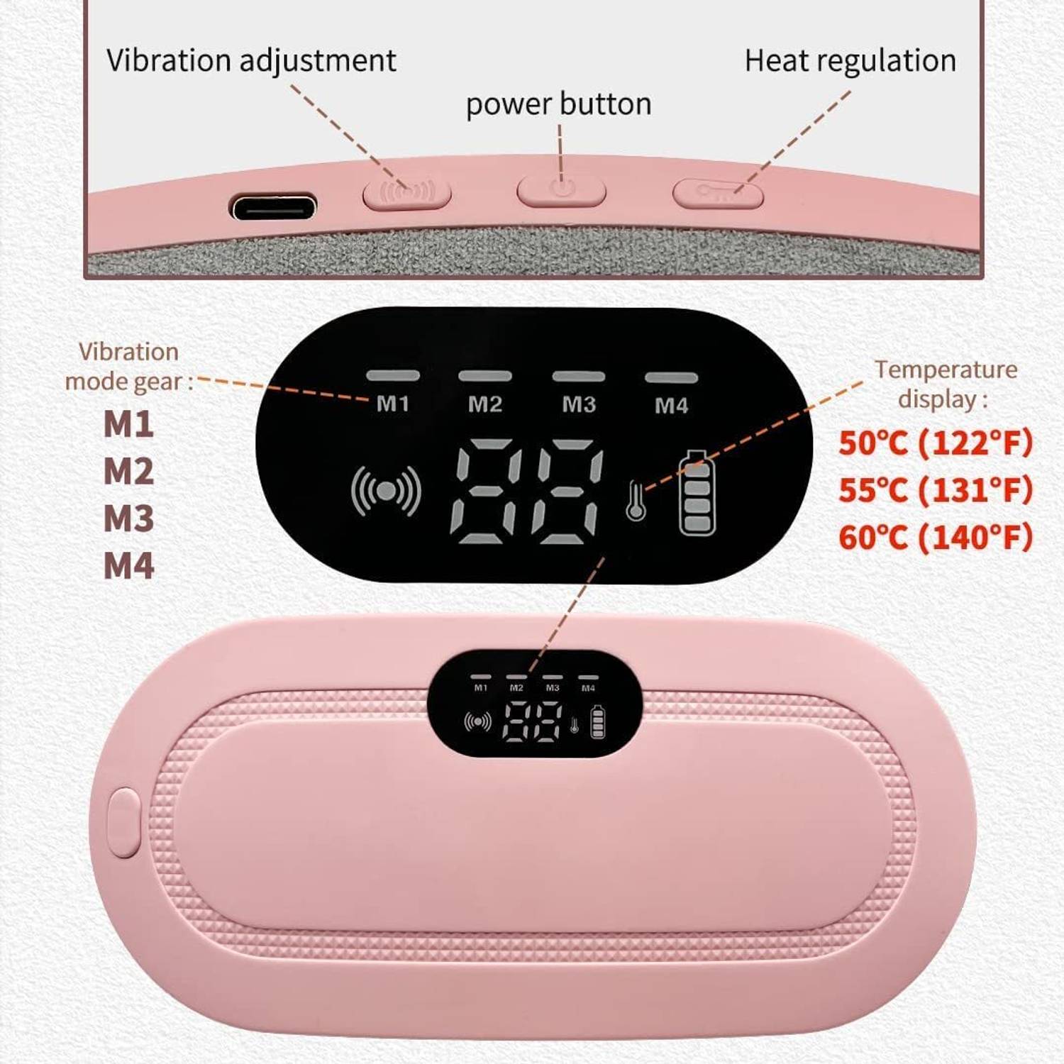 HR SOPPY Portable Cordless Cramps Relief Machine - Image 2