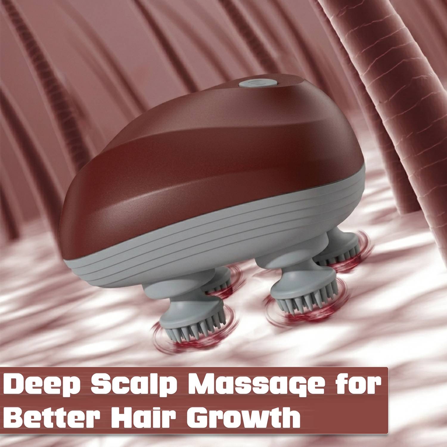 Rärecäre Rechargeable Electric Scalp Massager 96 Kneading Points - Image 2