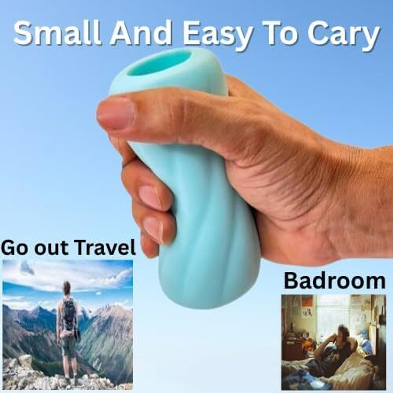 Image of Huangbao G015 Jack Stroker Compact Soft Flexible Personal Body Massager