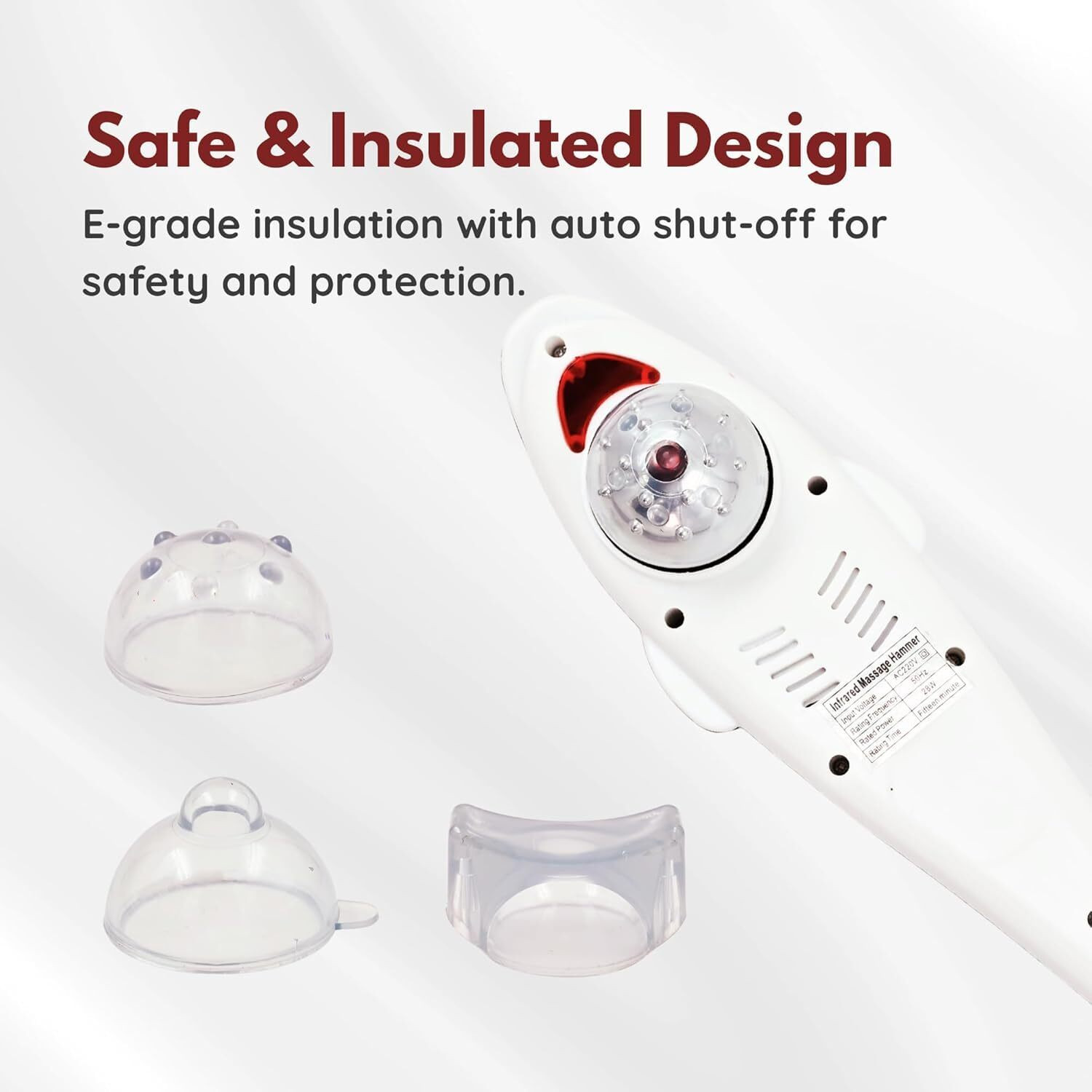 Image of Xydmtrls Dolphin Handheld Body Massager for Pain Relief with Powerful Vibration Electric Massage Bed