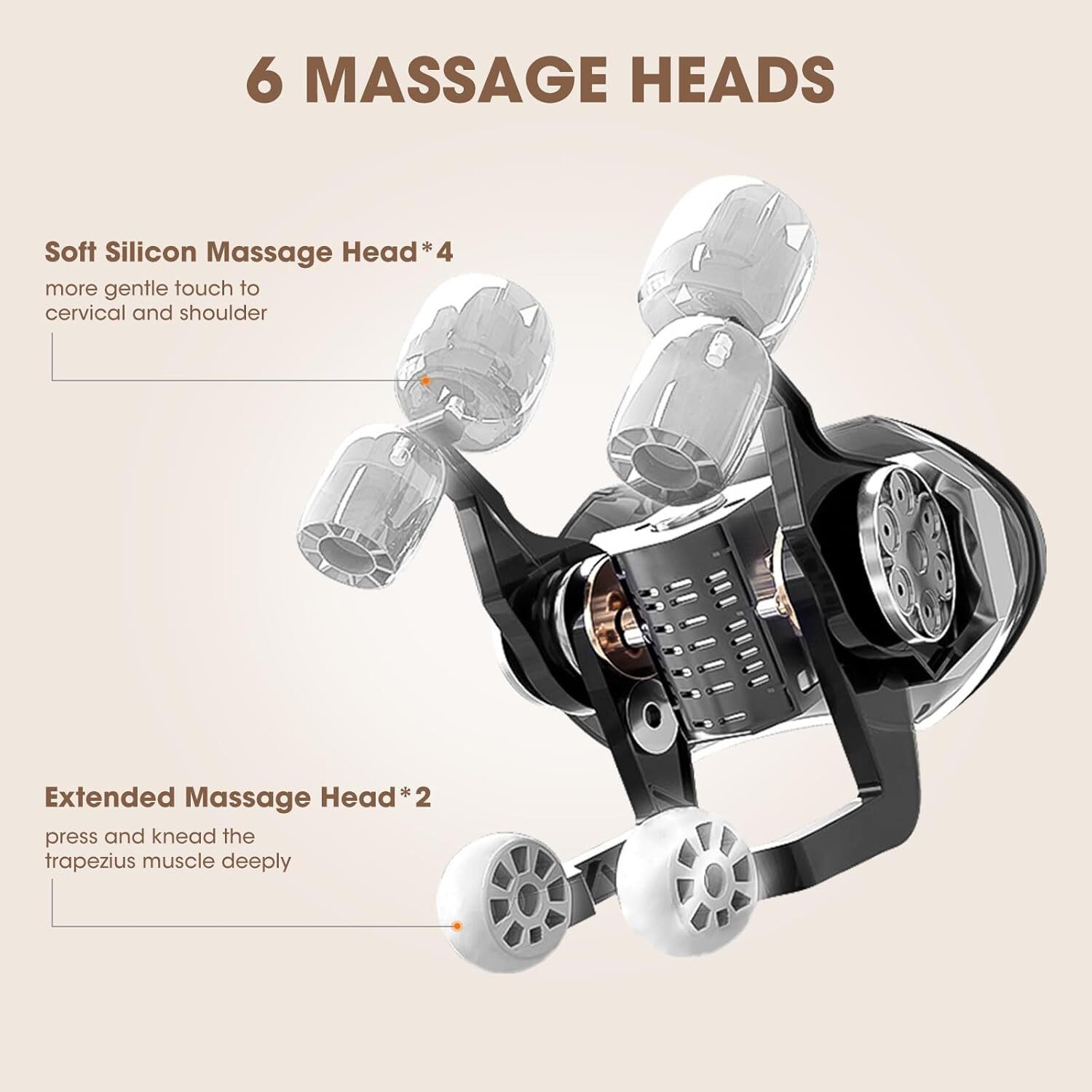 Image of Enem Massage Machine for Body Pain, Neck Massager for Cervical Pain